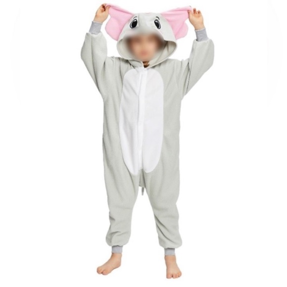 Other - Children’s XL Elephant fleece onesie